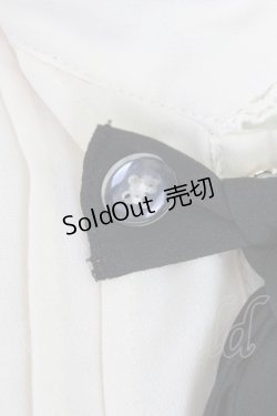 画像4: axes femme POETIQUE / ねこ刺繍セーラー襟ブラウス  キナリ T-26-03-24-008-AX-BL-SA-ZT