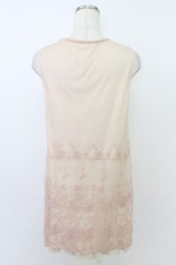 画像2: axes femme / チュールレースカットチュニ M ピンク T-26-03-24-011-AX-OP-SA-ZT