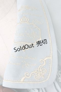 画像3: axes femme POETIQUE / ブック刺繍ブラウス  サックス T-26-03-24-020-AX-BL-SA-ZT