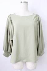 画像1: axes femme / ノーカラートップス  カーキ T-26-03-24-021-AX-TO-SA-ZT653 (1)