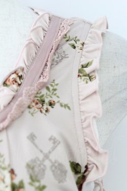 画像4: axes femme / パネル花柄チュニックワンピース M ピンク T-26-03-25-031-AX-OP-SA-ZT