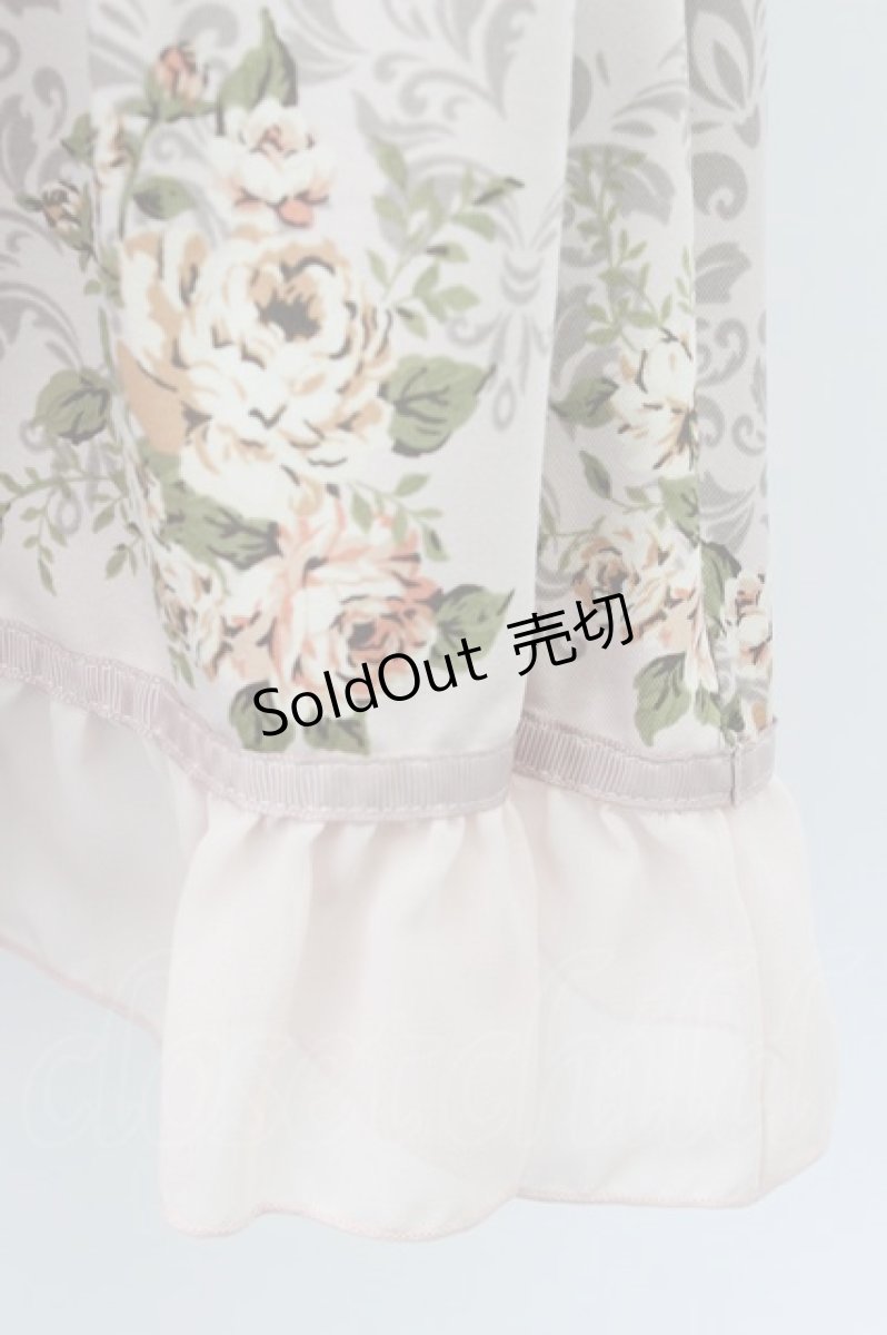 画像5: axes femme / パネル花柄チュニックワンピース M ピンク T-26-03-25-031-AX-OP-SA-ZT658 (5)