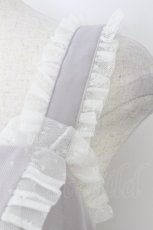 画像5: axes femme / プチリボンジャンパースカート  グレー T-26-03-25-035-0-OP-SA-ZT658 (5)