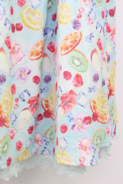 画像5: axes femme POETIQUE / フルーツパンチキャミワンピース  サックス T-26-03-25-037-AX-OP-SA-ZT