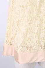 画像4: axes femme / レース半袖カットソー  アイボリー T-26-03-25-004-AX-TO-SA-ZT658 (4)