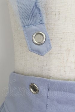 画像4: axes femme POETIQUE / チュールフリルサス付スカート M サックス T-26-03-25-043-AX-SK-SA-ZT