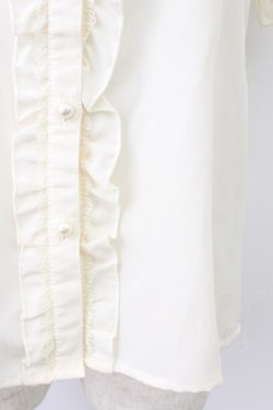 画像5: axes femme / トランプアイコン刺繍ブラウス  アイボリー T-26-03-25-006-AX-BL-SA-ZT