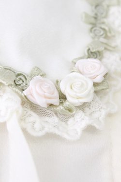 画像4: axes femme POETIQUE / 薔薇モチーフ付ブラウス  アイボリー T-26-03-25-010-AX-BL-SA-ZT