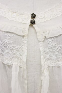 画像5: axes femme / 20th/レース使いケープ  キナリ T-26-03-30-020-AX-TO-SA-ZT