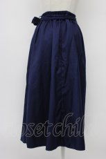 画像2: axes femme / フロントボタンスカート  ネイビー T-26-03-30-003-AX-SK-SA-ZT659 (2)