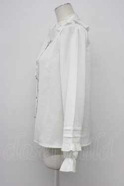 画像3: axes femme kawaii / ピンタック袖デザインブラウス  白 T-26-03-30-025-AX-BL-SA-ZT
