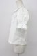 画像3: Chalmiere / トーションレース丸襟半袖ブラウス  白 T-26-03-30-027-0-BL-SA-ZT (3)