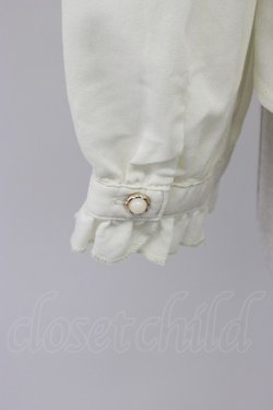 画像3: axes femme POETIQUE / メリーゴーランド刺繍ブラウス  キナリ T-26-03-30-028-AX-BL-SA-ZH