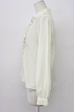 画像4: axes femme POETIQUE / メリーゴーランド刺繍ブラウス  キナリ T-26-03-30-028-AX-BL-SA-ZH