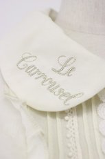 画像5: axes femme POETIQUE / メリーゴーランド刺繍ブラウス  キナリ T-26-03-30-028-AX-BL-SA-ZH (5)