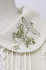 画像6: axes femme POETIQUE / メリーゴーランド刺繍ブラウス  キナリ T-26-03-30-028-AX-BL-SA-ZH (6)