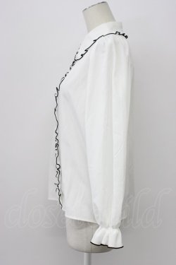 画像3: majoretty / マルチWAYリボンブラウス M 黒 T-26-03-30-029-GO-BL-SA-ZT