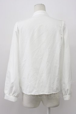 画像2: majoretty / MR*フリルボウタイブラウス M 白 T-26-03-30-030-GO-BL-SA-ZT