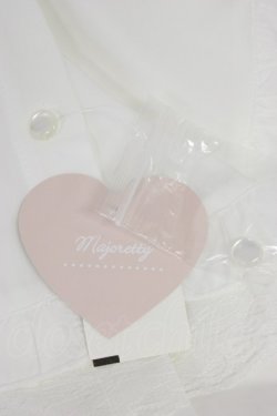 画像6: majoretty / MR*フリルボウタイブラウス M 白 T-26-03-30-030-GO-BL-SA-ZT