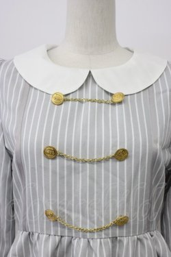 画像5: Ank Rouge / ストライプワンピース  グレーＸ白 T-26-03-30-031-CA-OP-SA-ZT