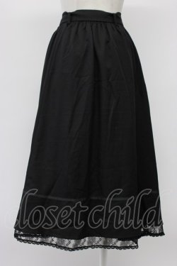 画像2: axes femme / マルチWAYフリルスカート  黒 T-26-03-30-001-AX-SK-SA-ZT