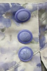 画像6: an another angelus / ダブル釦水彩フラワー柄タックスカート  light blue T-26-03-30-005-CA-SK-SA-ZT659 (6)