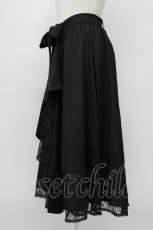 画像3: axes femme / マルチWAYフリルスカート  黒 T-26-03-30-001-AX-SK-SA-ZT659 (3)
