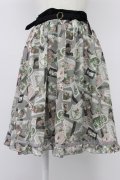 axes femme / レースコラージュ柄スカート   T-26-03-30-007-AX-SK-SZ-ZT