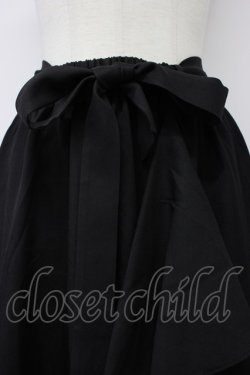 画像4: axes femme / マルチWAYフリルスカート  黒 T-26-03-30-001-AX-SK-SA-ZT