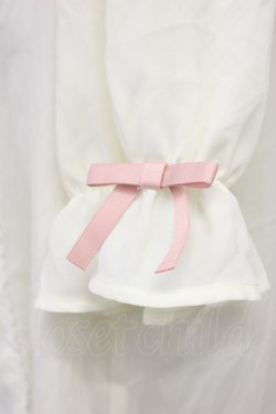 画像4: axes femme kawaii / クマパフェ刺繍ブラウス M キナリ T-26-03-30-015-AX-BL-SA-ZT