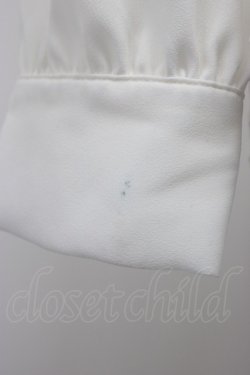 画像5: an another angelus / 多重リボンタイ付きピンタックブラウス  白Ｘ黒 T-26-03-30-017-CA-BL-SA-ZT