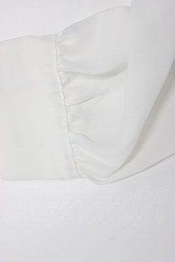 画像8: an another angelus / 多重リボンタイ付きピンタックブラウス  白Ｘ黒 T-26-03-30-017-CA-BL-SA-ZT