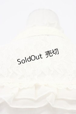 画像3: axes femme / フリルボータイブラウス  アイボリー T-26-03-30-018-AX-BL-SA-ZT