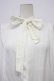 画像4: an another angelus / レースボウタイブラウス  白 T-26-03-30-019-CA-BL-SA-ZT (4)