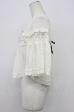 画像3: axes femme / 20th/レース使いケープ  キナリ T-26-03-30-020-AX-TO-SA-ZT