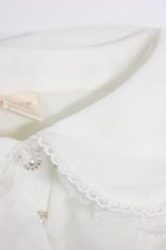 画像6: Secret Honey / フリル長袖ブラウス  白 T-26-03-31-002-CA-BL-SA-ZT (6)