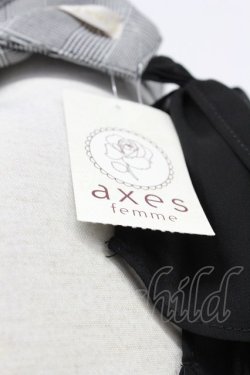 画像5: axes femme POETIQUE /×PTセットアップ M クロ T-26-03-31-019-AX-JA-SA-ZT