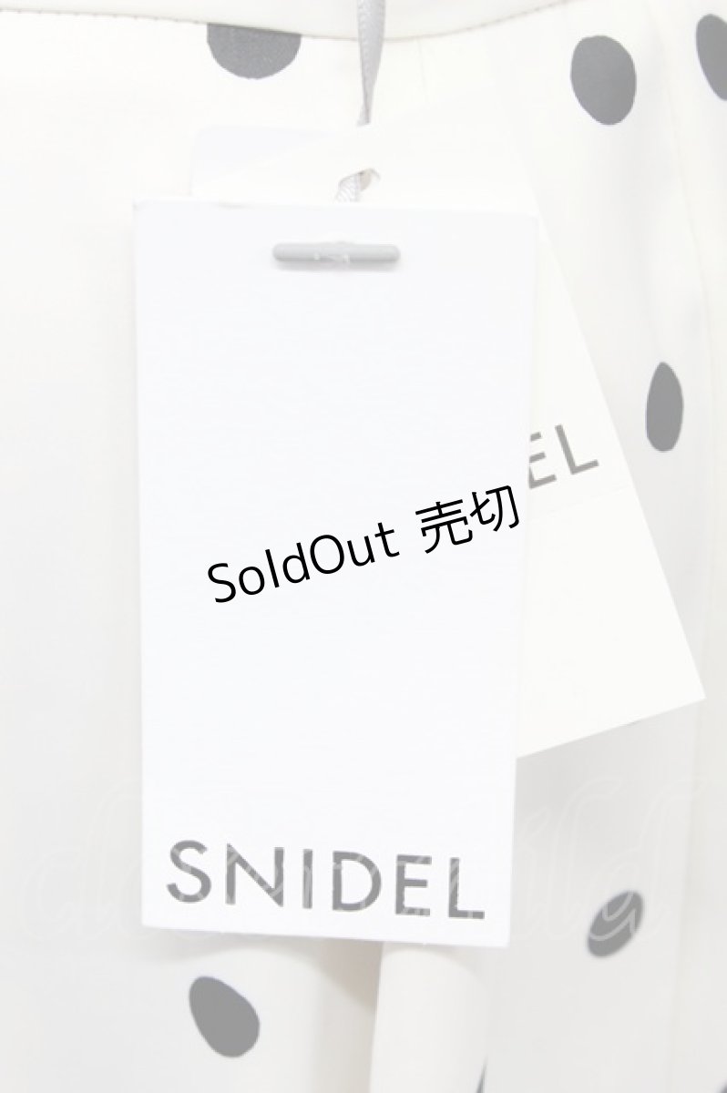 画像5: Snidel / ドットスカート  アイボリーＸ黒 T-26-03-31-022-LO-SK-SA-ZT660 (5)