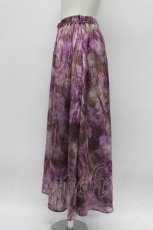 画像3: axes femme / マーブルプリントスカート  パープル T-26-03-31-023-AX-SK-SZ-ZT660 (3)