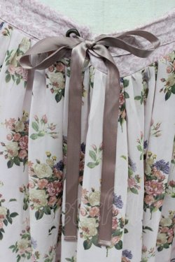 画像4: axes femme / 転写風ローズブーケスカート  ピンク T-26-03-31-024-AX-SK-SZ-ZT