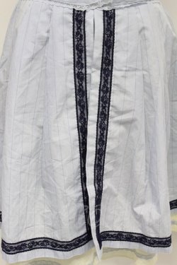 画像5: axes femme / ストライプスカート  サックスＸネイビーＸ白 T-26-03-31-025-AX-BL-SA-ZT