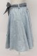 画像3: axes femme / デニムスカート  サックス T-26-03-31-026-AX-SK-SZ-ZT (3)
