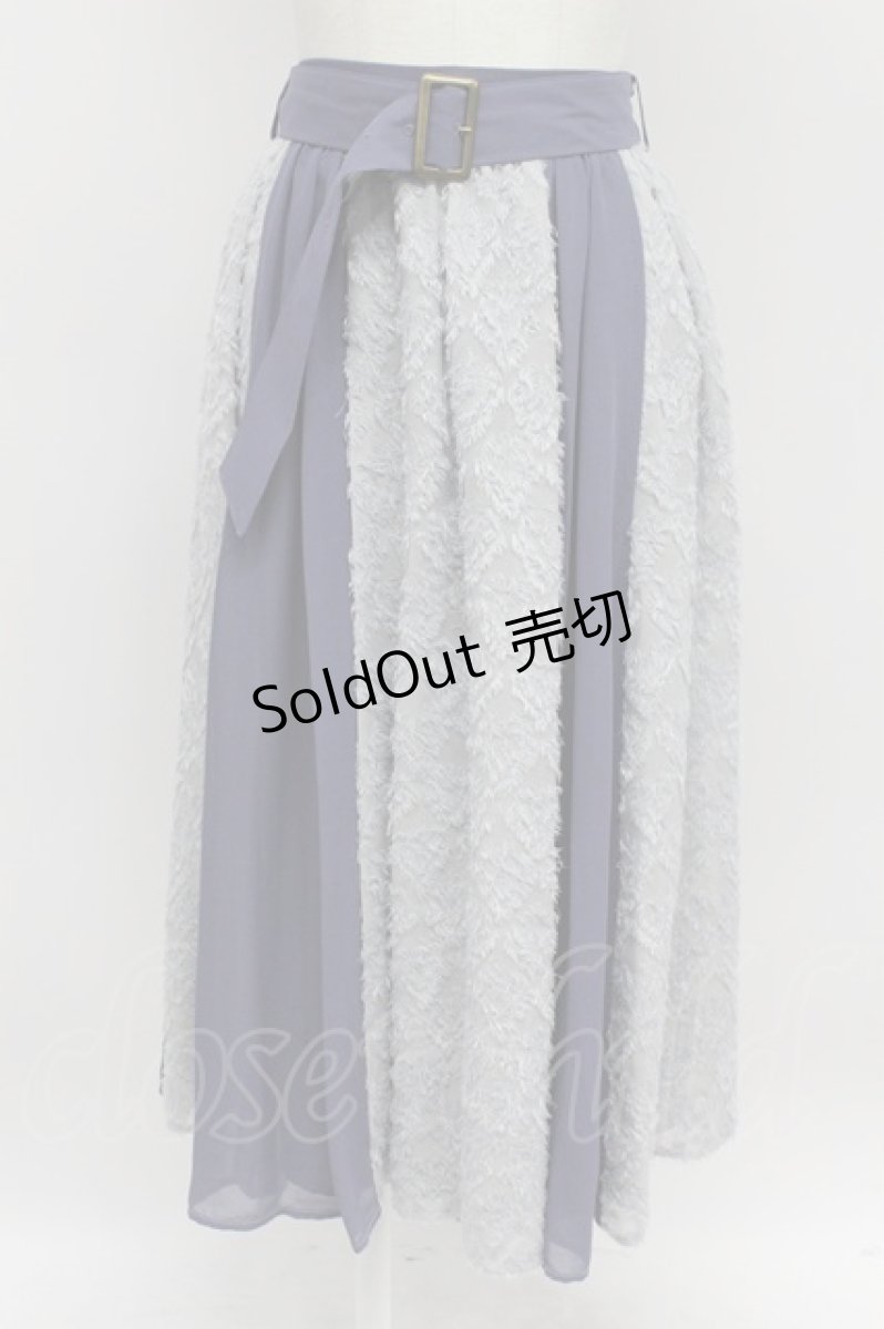 画像1: axes femme POETIQUE / 切換スカート  青 T-26-03-31-027-AX-SK-SZ-ZH (1)