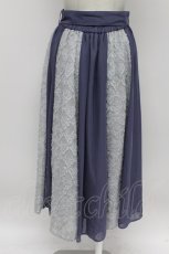 画像2: axes femme POETIQUE / 切換スカート  青 T-26-03-31-027-AX-SK-SZ-ZH (2)