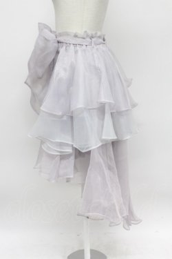 画像3: LA BELLE ETUDE / チュール段々スカート  グレー T-26-03-31-029-GO-SK-SA-ZT
