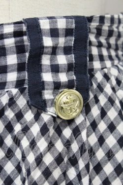 画像4: axes femme / チェックフレアスカート  ネイビーＸ白チェック T-26-03-31-031-AX-SK-SA-ZT