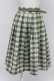 画像1: Fi.n.t / ベルト付きサマーチェックタックスカート F グリーン T-26-03-31-033-CA-SK-SZ-ZT (1)