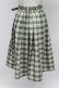 画像2: Fi.n.t / ベルト付きサマーチェックタックスカート F グリーン T-26-03-31-033-CA-SK-SZ-ZT (2)