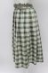 画像3: Fi.n.t / ベルト付きサマーチェックタックスカート F グリーン T-26-03-31-033-CA-SK-SZ-ZT (3)