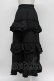 画像2: jouetie / ティアードフリルスカート  黒 T-26-03-31-037-EL-SK-SA-ZT (2)